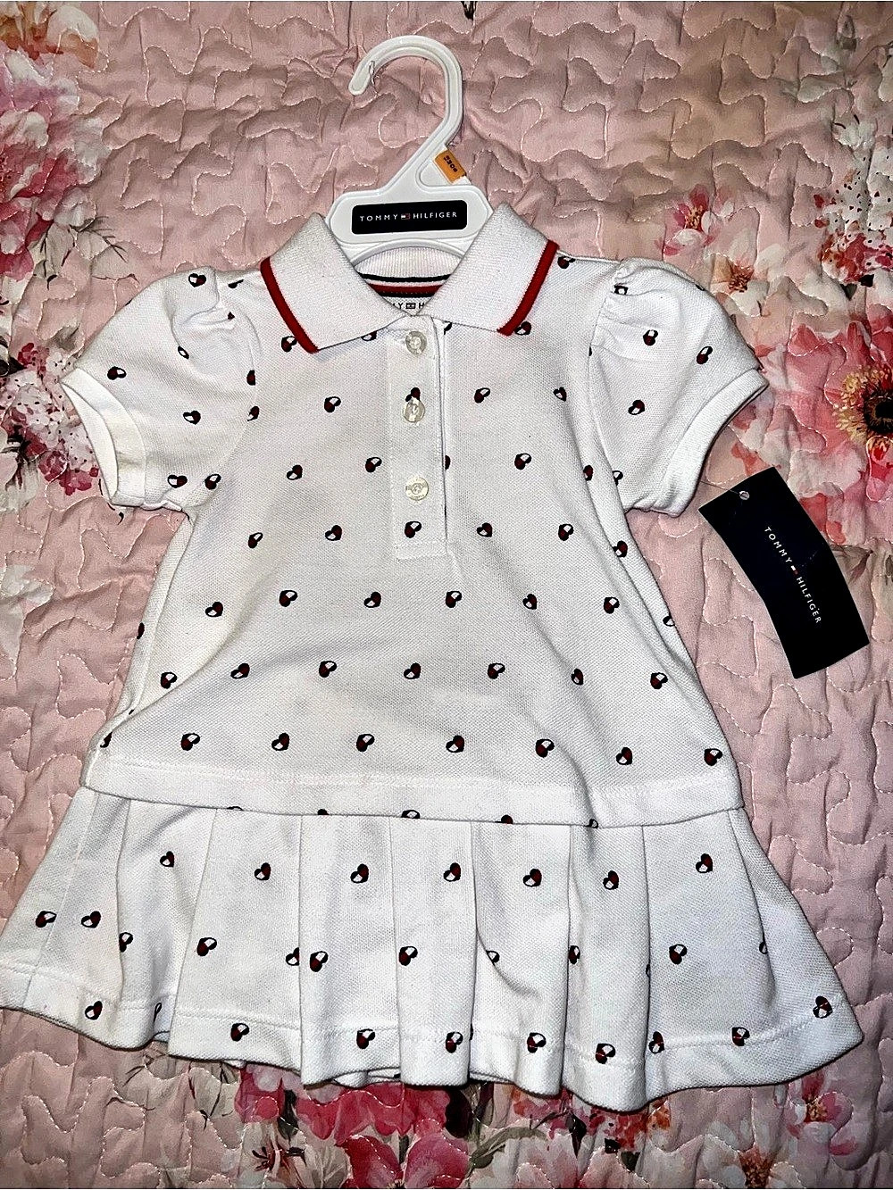 Tommy Hilfiger Polo Dress White Size 12M